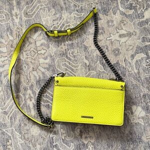 Rebecca Minkoff Neon Yellow Crossbody Bag